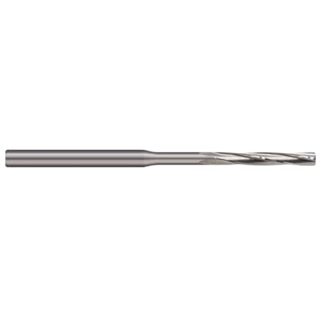 Miniature Reamer - Right Hand Spiral, 0.0200, Finish - Machining: Uncoated